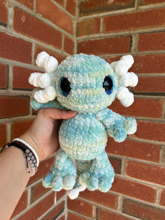 Pebbles the Axolotl